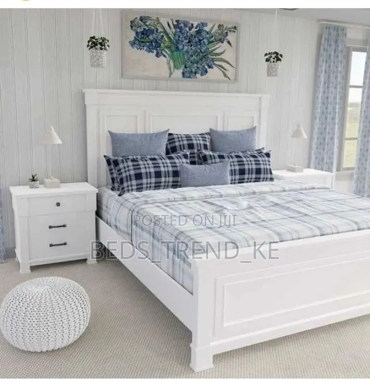5 by 6 Modern Bed With Side Drawers