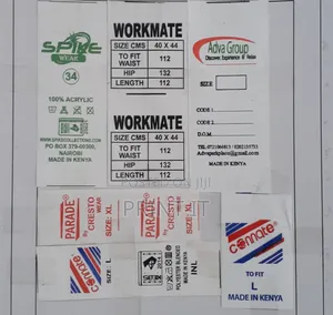 Woven Cloth Tags Printing