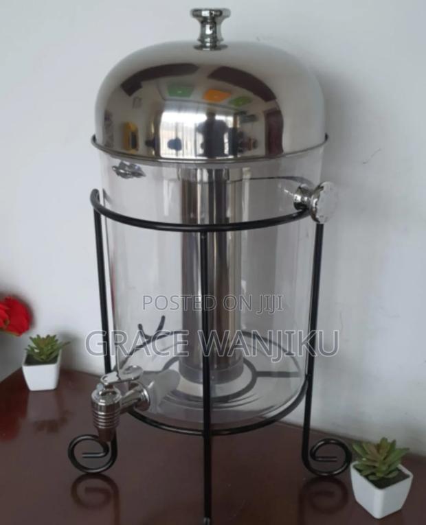 *8l Black Metal Frame Juice Dispenser* - main view