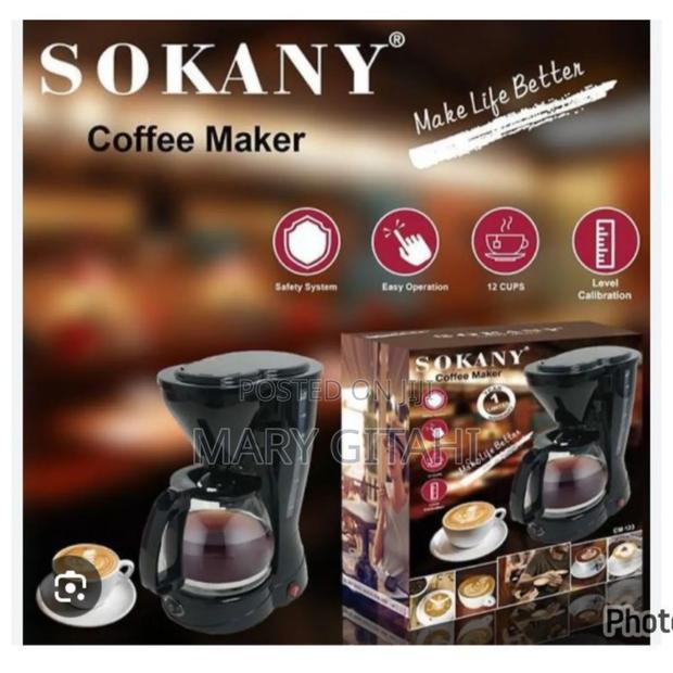 Sokany Coffee Maker* 
 *Sk-123a*