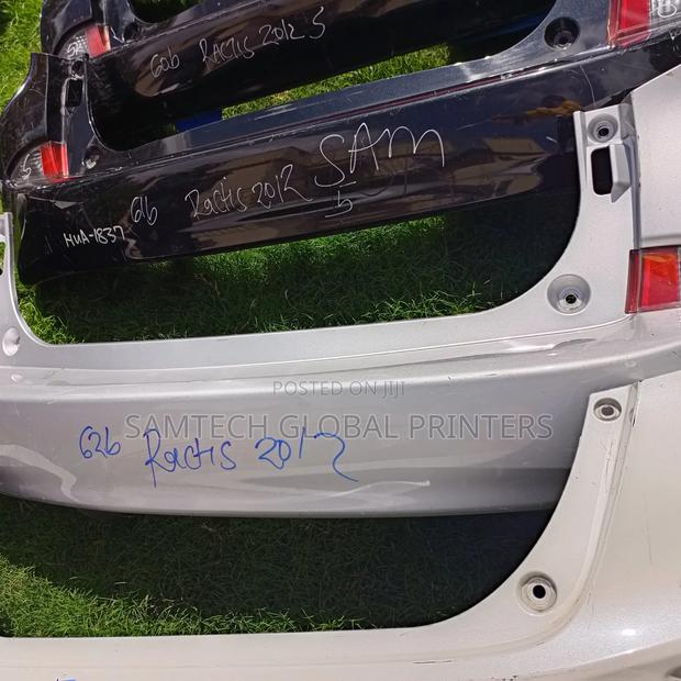 Ultimate Super Standard Toyota Ractis 2012 Back Bumper