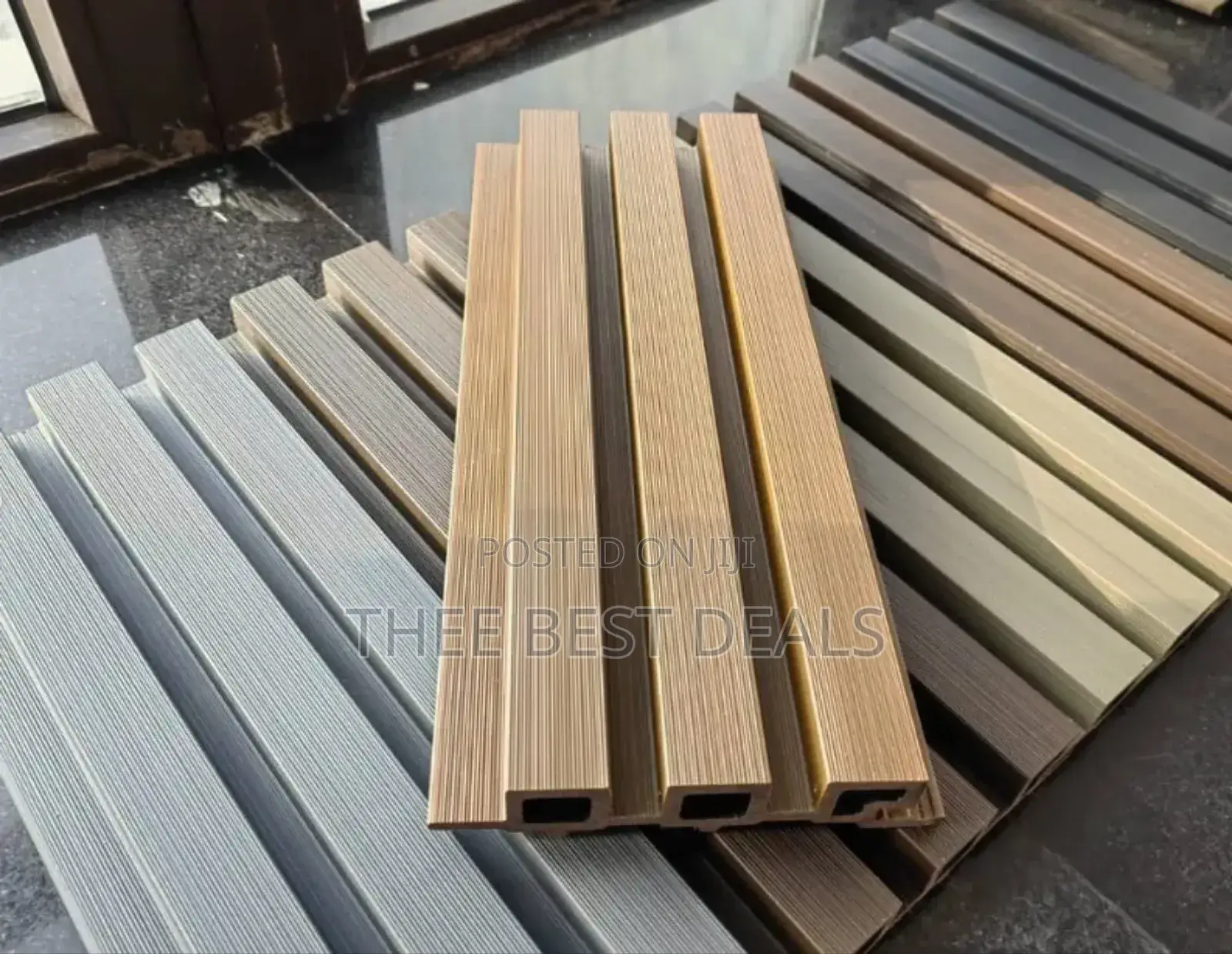 WPC Slated , Flutted Wall Panels
