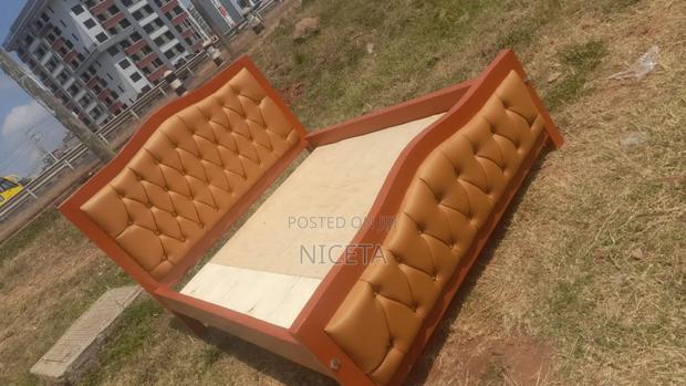 Brown Mocket Bed 5by6 - thumbnail 2