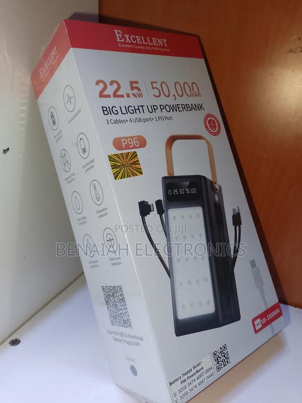 50000 Excellent Powerbank P96,22.5 Volts - thumbnail 2