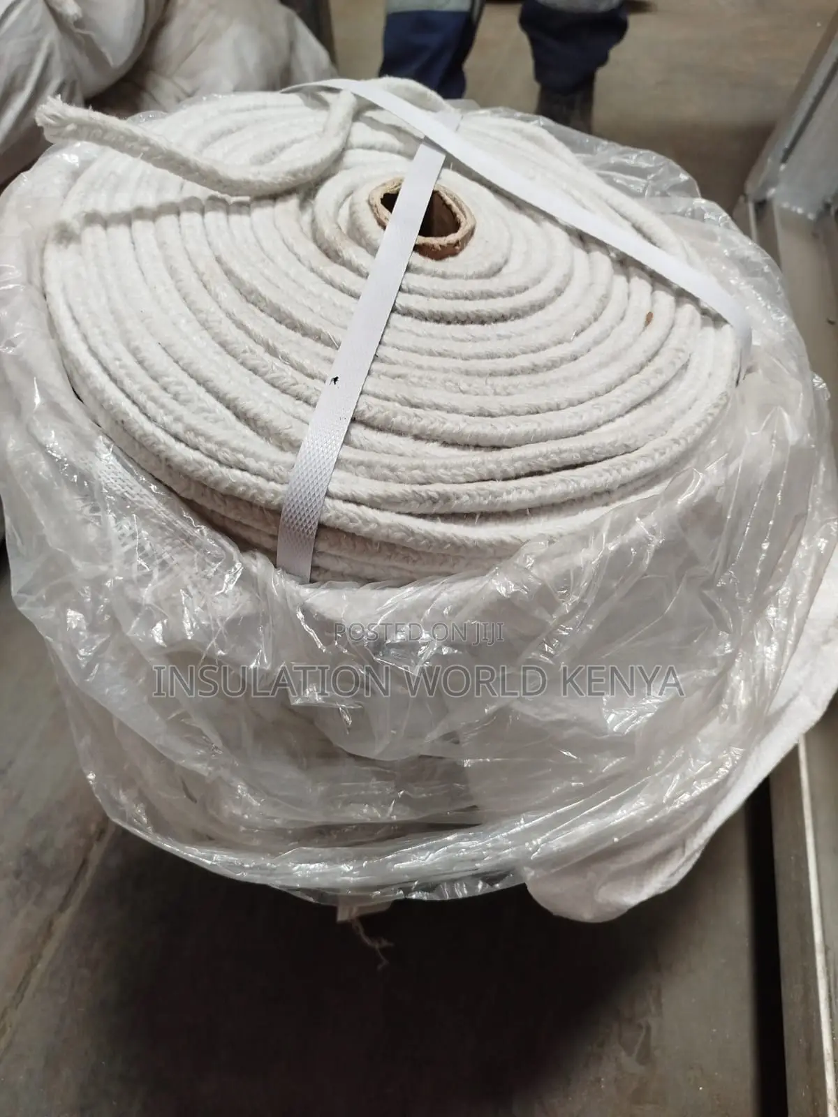 Ceramic Fiber Square Rope–8mmx8mm Diameter–Non-Asbestos