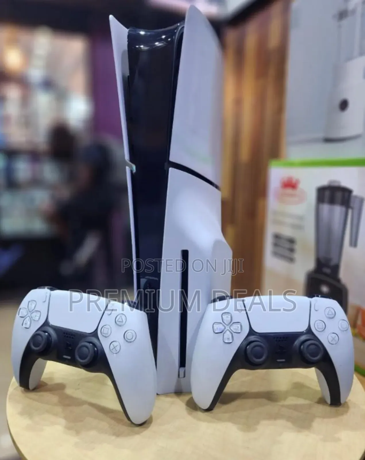 Germany Used Ps5 Slim With Original Controllers.
