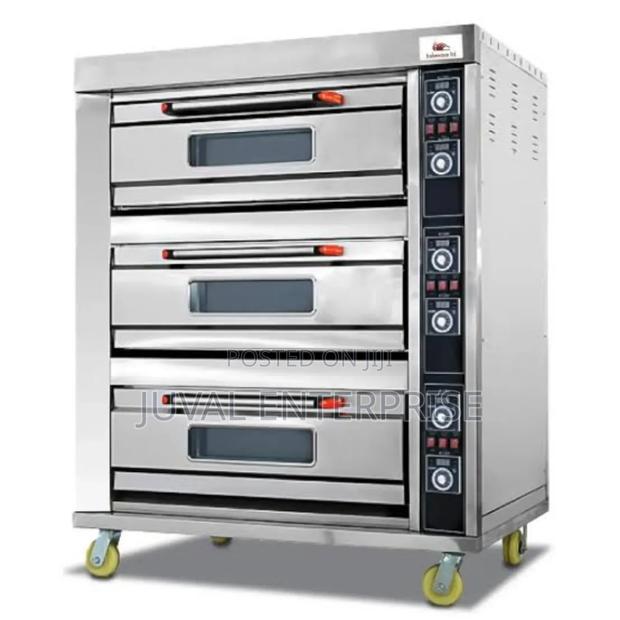 3deck 9tray Oven - main view