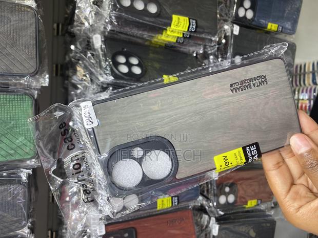 Klapber Tecno Camon 19 Leather Case With Silicone Bumper - thumbnail 2