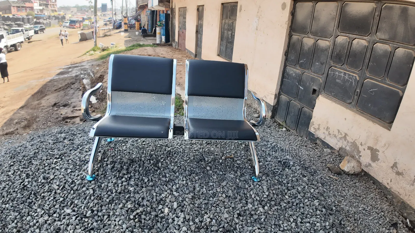 Two Seater Reception Waiting Office Bench