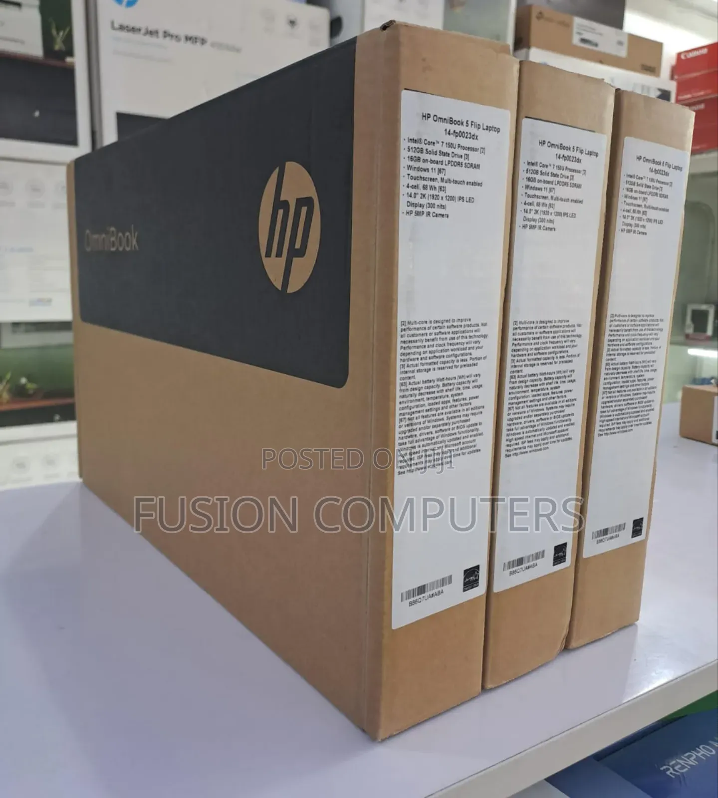 New HP OmniBook X Laptop 14-Fe0097nr 16GB Intel Core I7 SSD 512GB