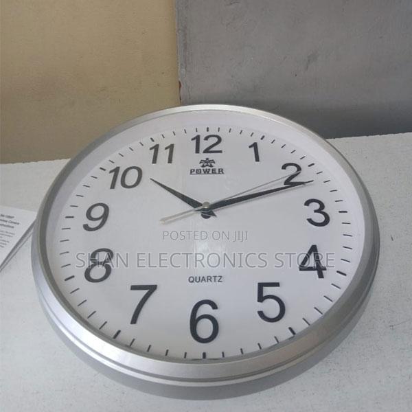Modern Wall-Clock CCTV Camera - main view