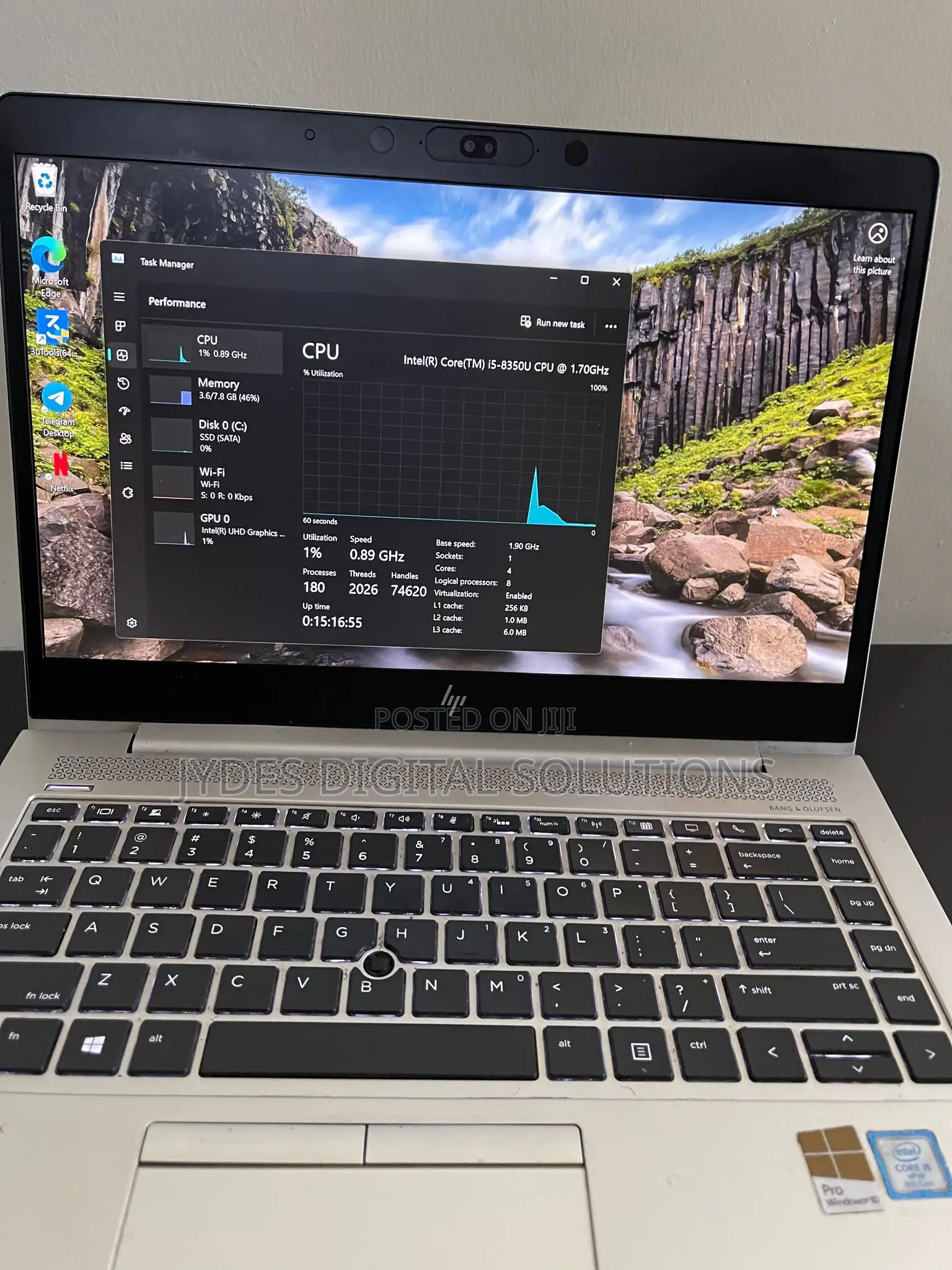 Laptop HP EliteBook 840 G5 8GB Intel Core I5 SSD 256GB