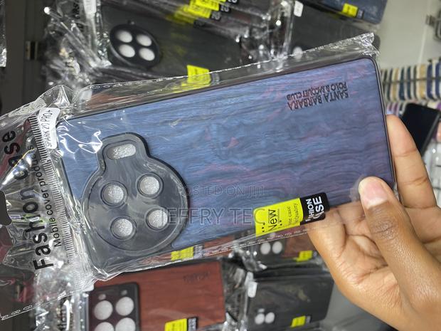 Osncg Tecno Spark 20 Pro Plus Leather Case With Silicone - thumbnail 2