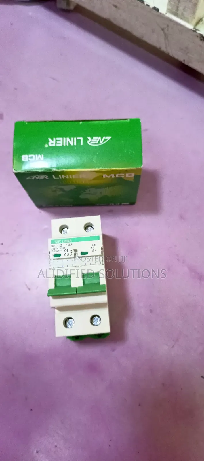 Linier 100a Double Pole