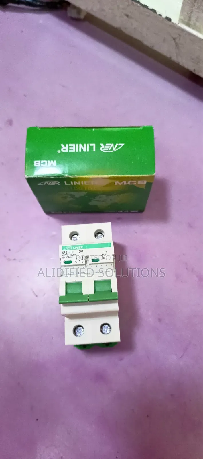 Linier 100a Double Pole