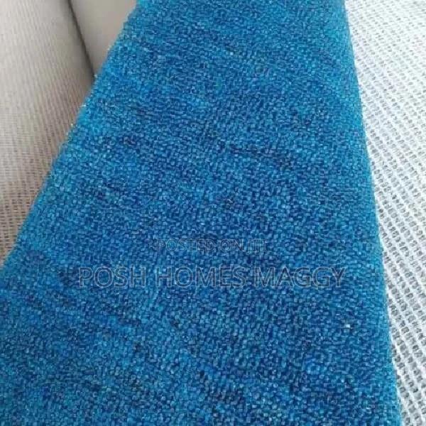 Wall to Wall Blue Carpet 4mm Comfort and Class - main view