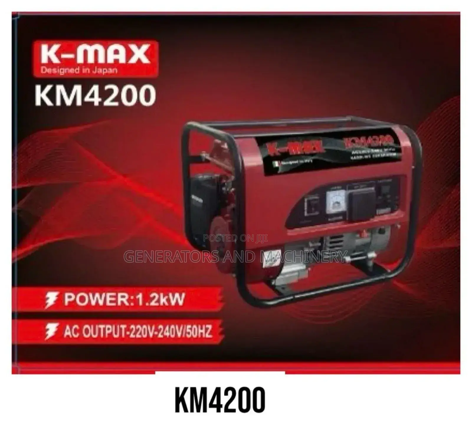 1.2kw 50hz Generator