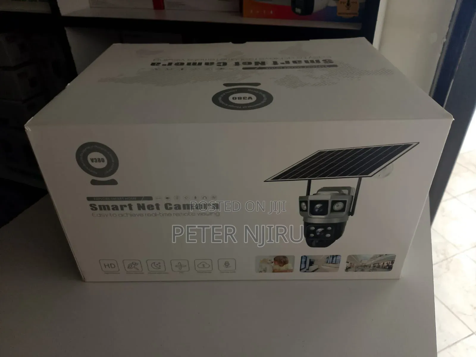 Smartnet V380-Dual Lens 4g Solar