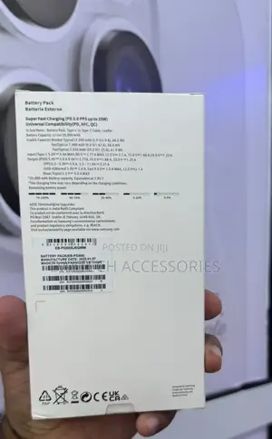 Samsung 20,000mah Battery Pack Power Bank