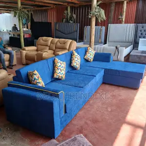 6 Seater Back Permanent Sofa