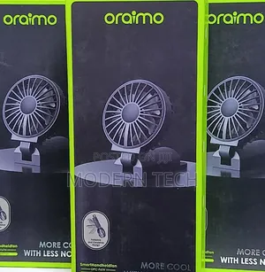 Oraimo Smart Handheld Fan Dual Blades Foldable Fan