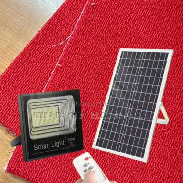Light Control 200w Outdoor Security Solar Led Floodlight
