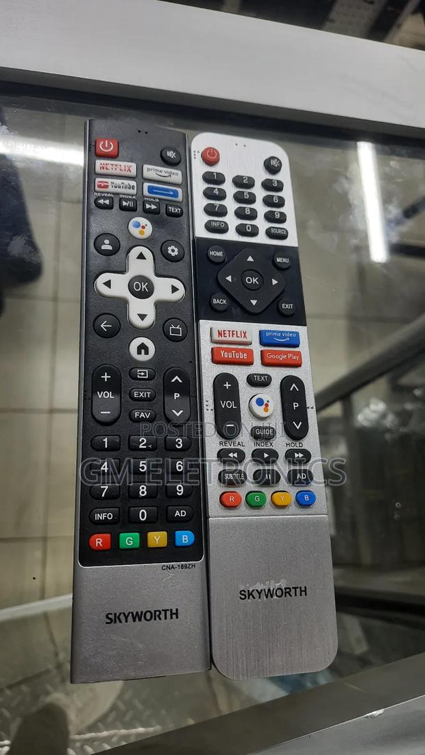 Skyworth Smart Android TVS Replacement Remote+ Batteries - thumbnail 3