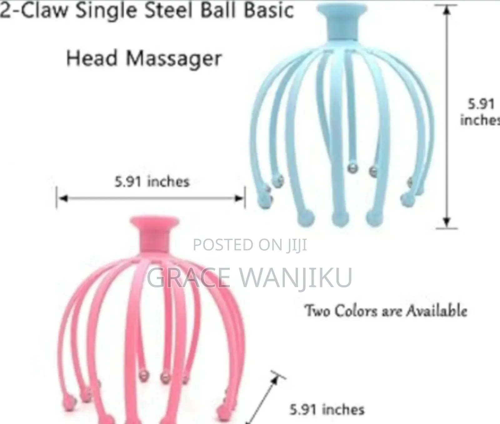 Claws Single Steel Ballhead Massager*
