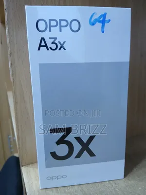 New Oppo A3x 64 GB Black