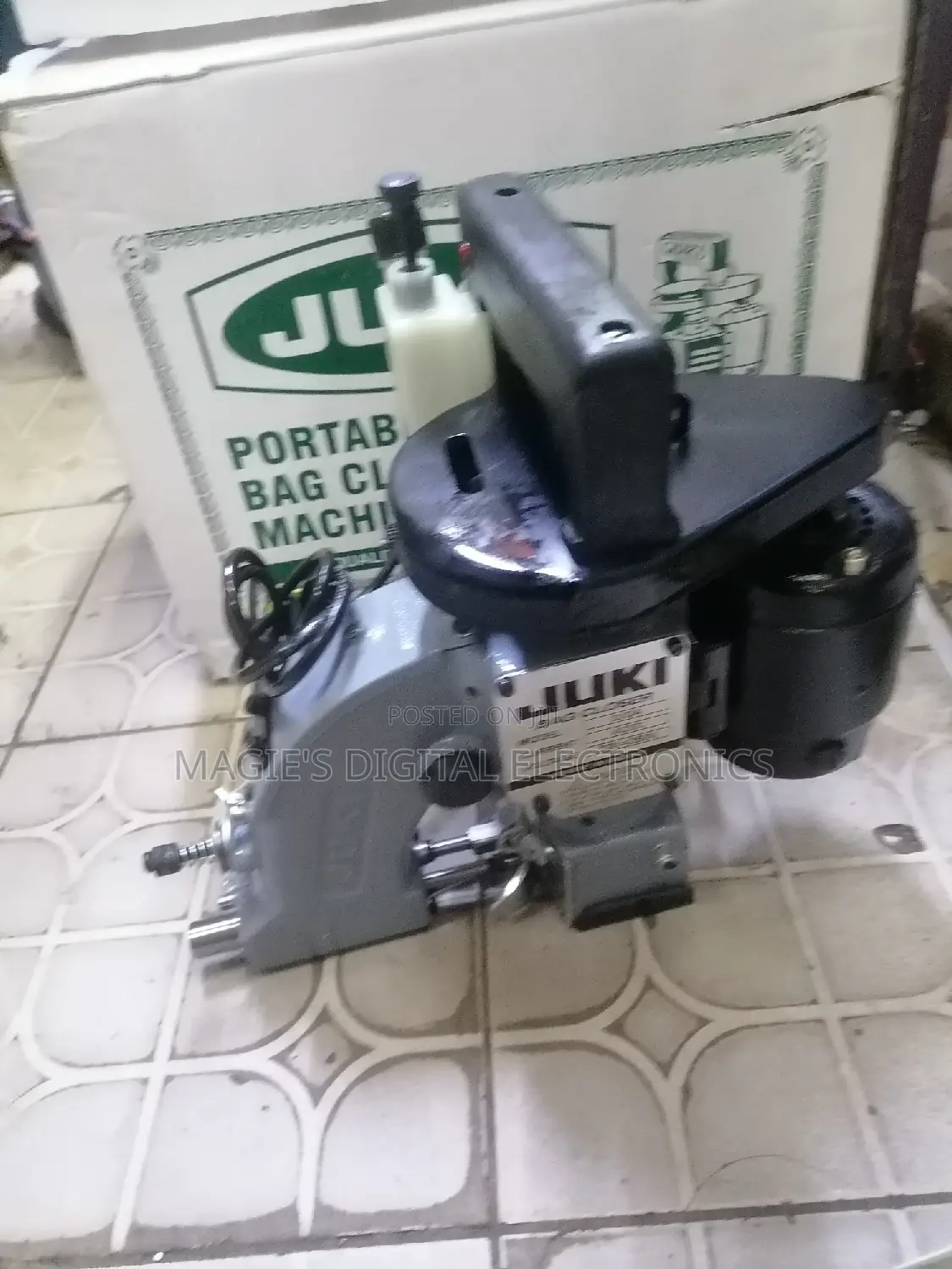 Highly Available Juki Bag Closer Machine