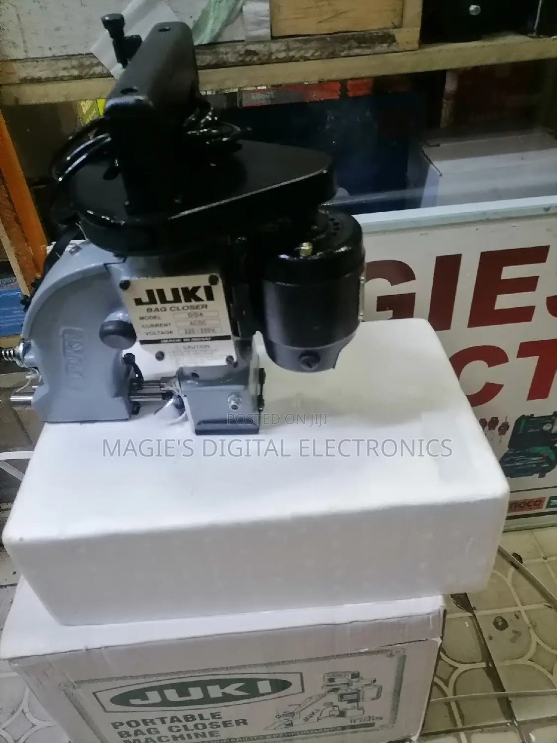 Most Suitable Juki Bag Closer Machine