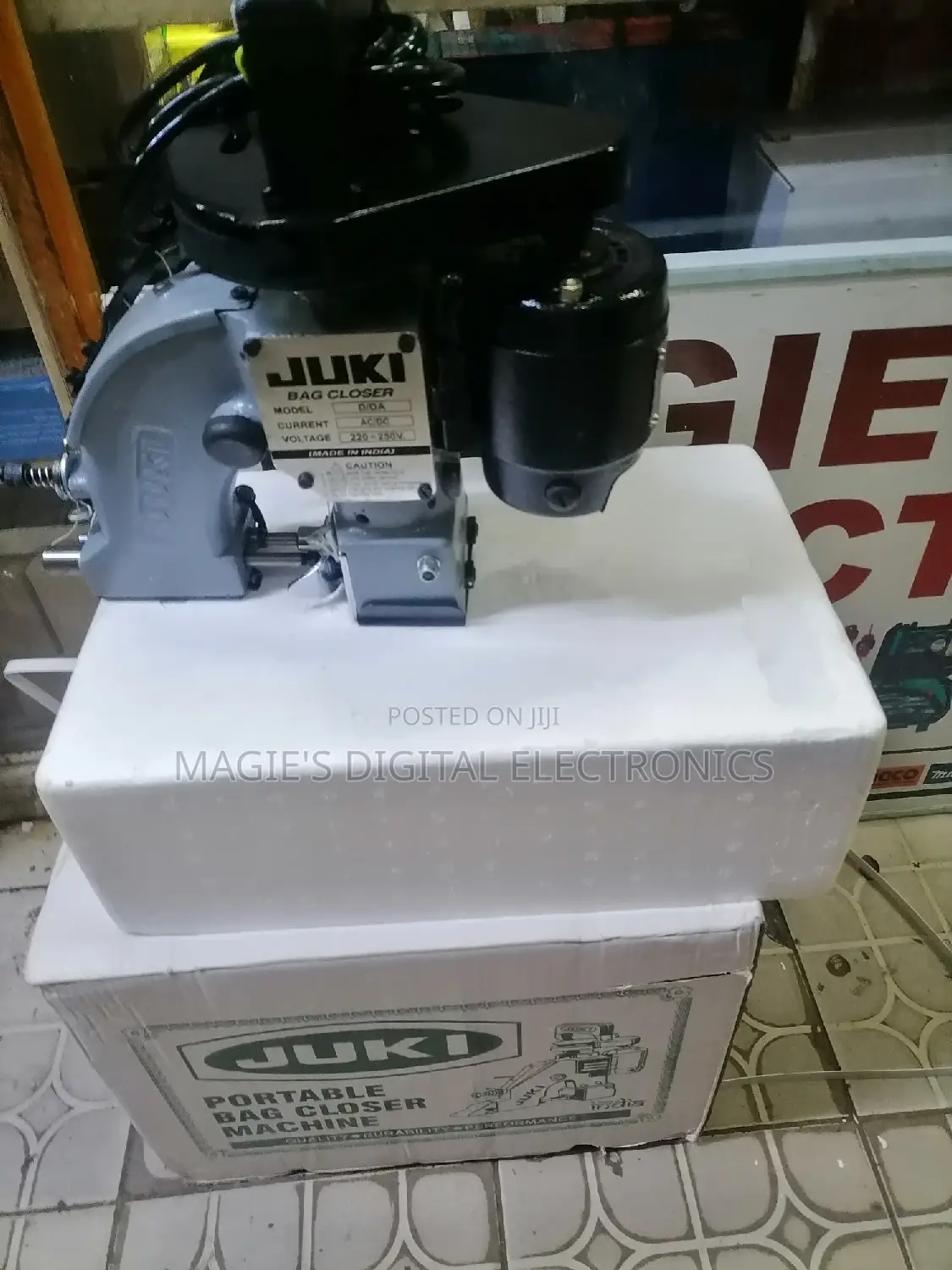 Most Brilliant Juki Bag Closer Machine