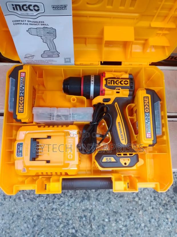 Ingco Brushless Cordless Drill