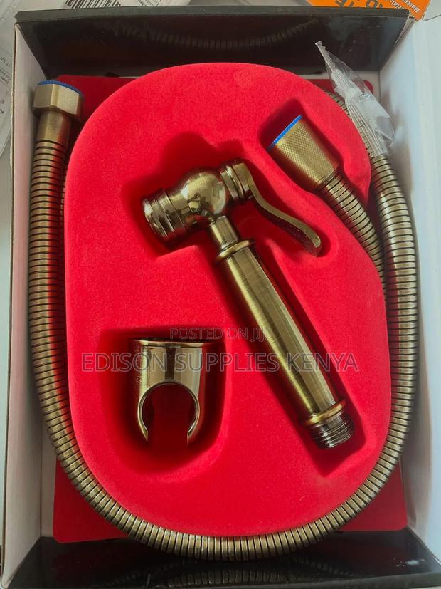 Arabic Shower Shattaf Antique Bronze Bidet Spray Heavy Duty - thumbnail 3