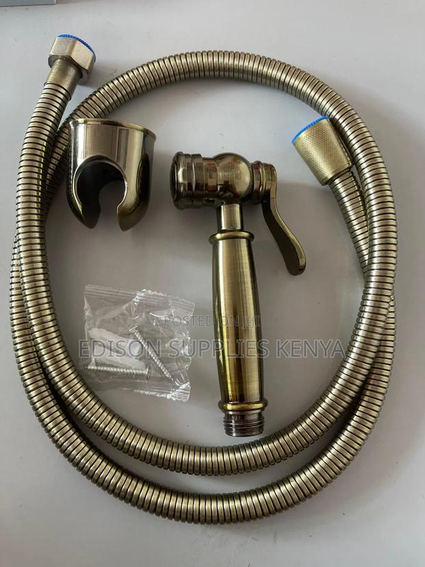 Arabic Shower Shattaf Antique Bronze Bidet Spray Heavy Duty - thumbnail 4