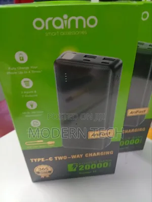Oraimo Traveler 12 20000mah 12w Power Bank