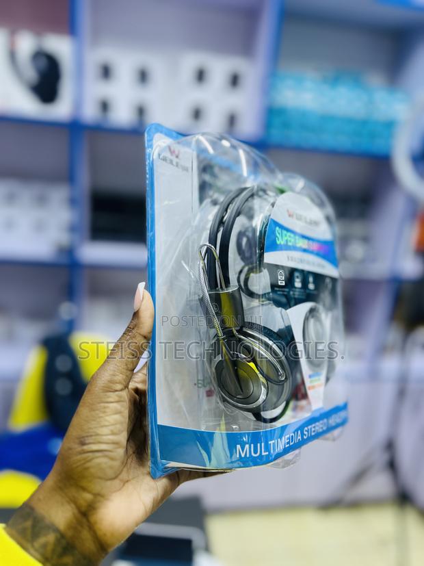 Weile Wired Stereo Microphone Headphones - thumbnail 3