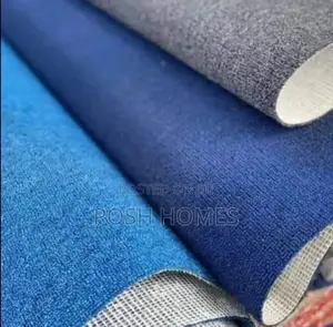 Soft Durable Blue Delta Wall to Wall Carpet