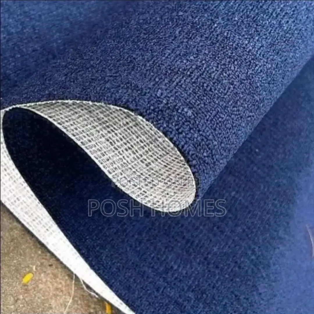 Soft Durable Blue Delta Wall to Wall Carpet