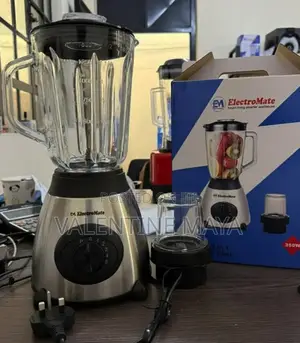 Electromate Powerful 2 in 1 Blender With Glass Jar - 1.5ltrs