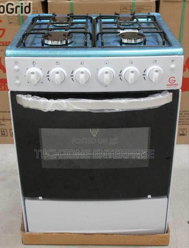 Cooker - Eurochef 60*60cm 4 Full Gas With Gas Oven ; - main view
