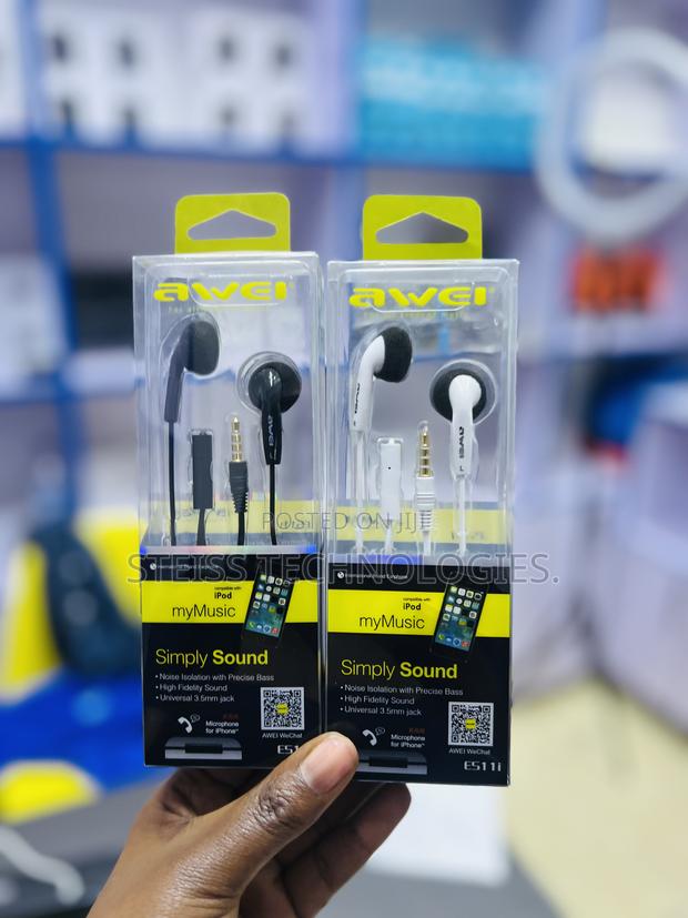 Awei Es-510 Wired Earphones - thumbnail 2