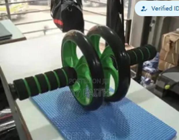 Ab Wheel Double Wheel Abs Roller*