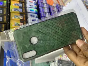 Kawes Leather Back Cover Compatible With Huawei Y6 (2019)