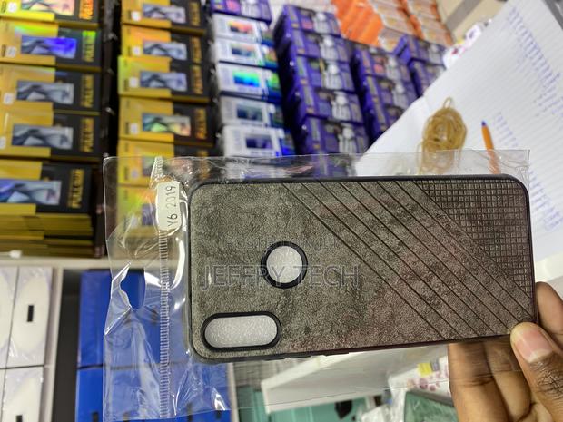 Crombie Soft Silicone Leather Texture Huawei Y6 2019 Case - main view