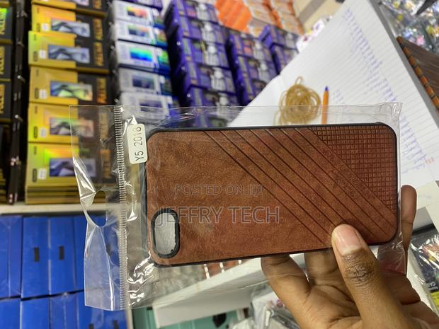 Voday Case for Huawei Y5 2018 Pu Leather Case With Silicone - main view