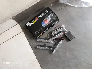 Red Blue Led Grill Light / Universal Vip Warning Kit