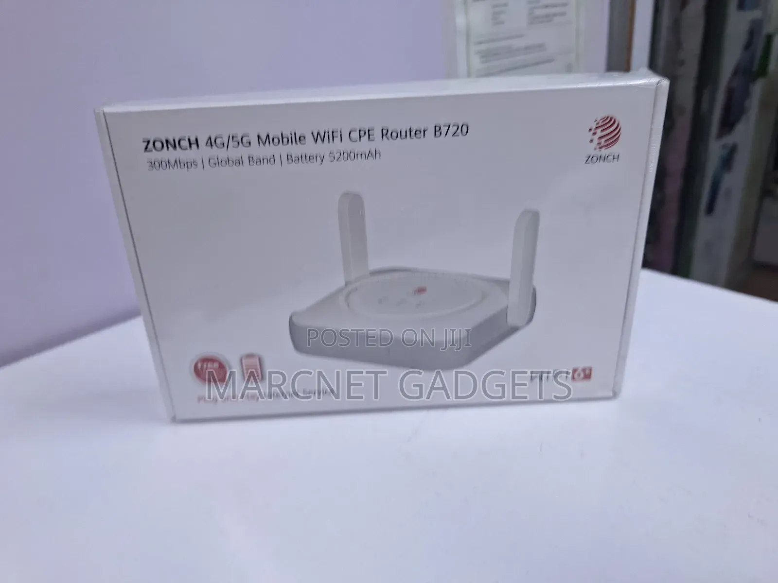 Zonch 4g/5g Router Lan Battery Saf Airtel Telkom Faiba JTL
