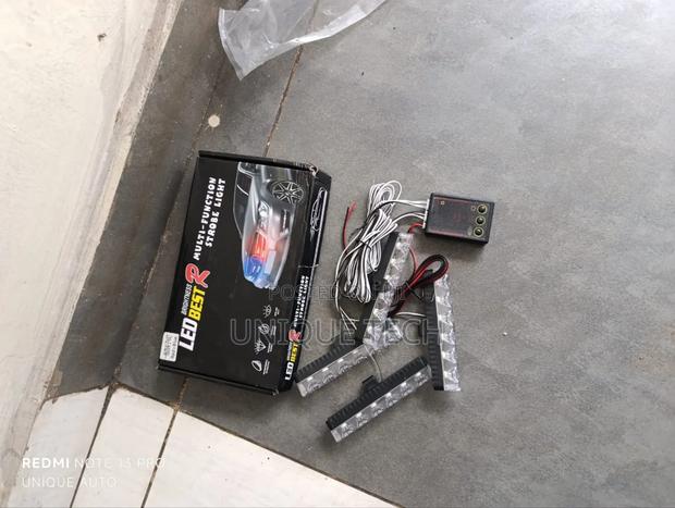Red Blue Grill Beacons / Vip Led Light Kit 12v