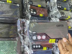 Shrecvk Tecno Camon 40 Leather Case With Silicone Bumper - thumbnail 2